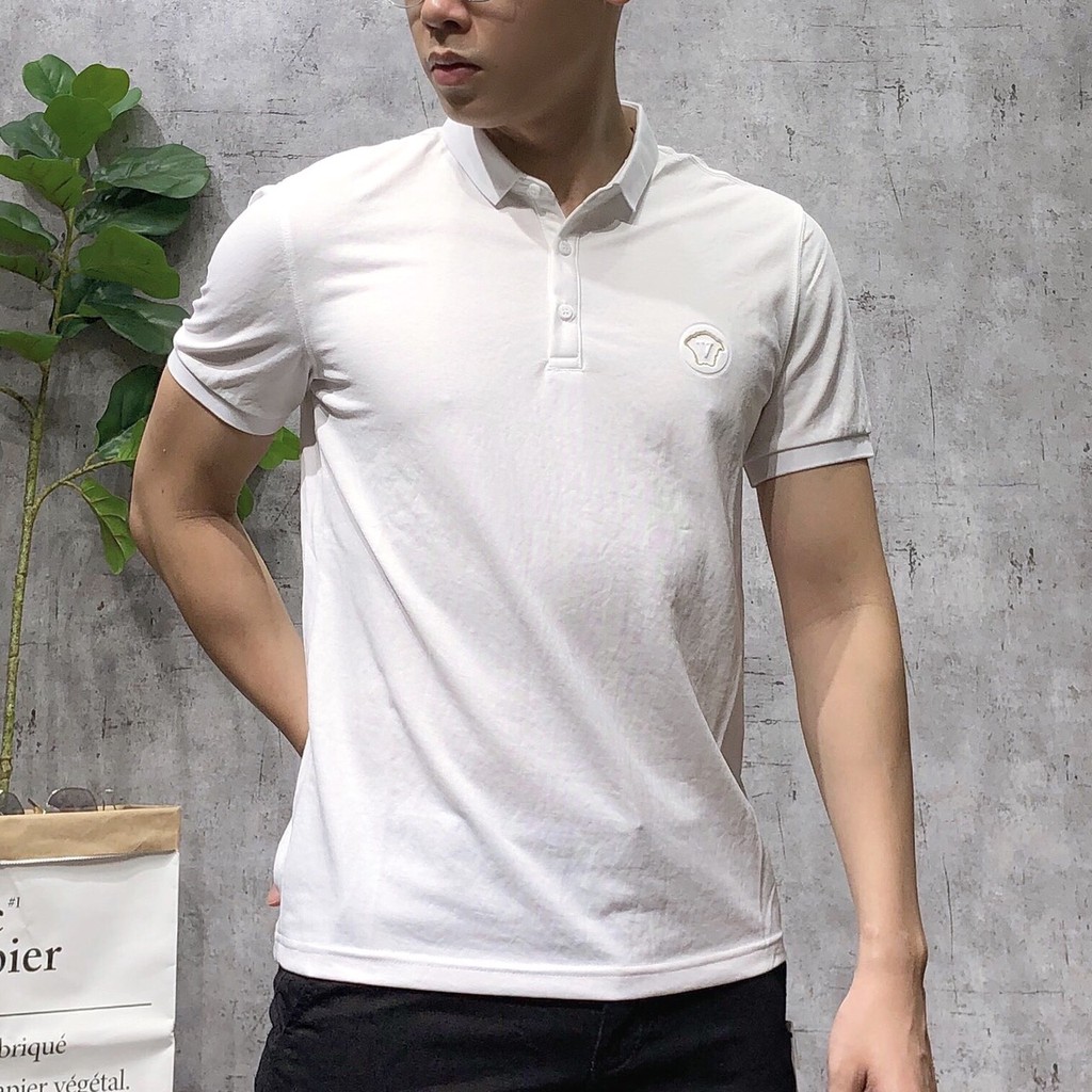 Áo phông cổ bẻ polo trắng nam áo thun thời trang cao cấp APQZB - 09 - 219