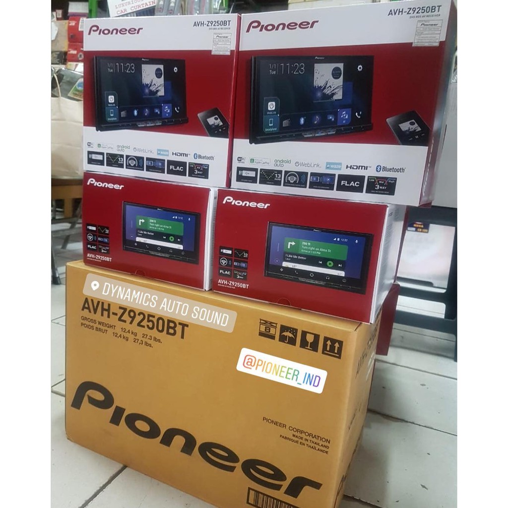 Pioneer AVH-Z9250BT Đầu phát DVD đa phương tiện cao cấp