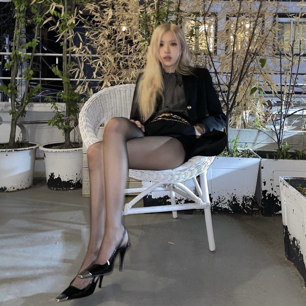 Quần Tất Da Tàng Hình, Tất Giấy Aesthetic Stockings, Pantyhose - Peaches peaches