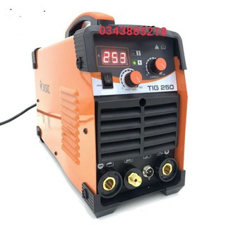 Máy hàn tig jasic 2 chức năng tig 250,máy hàn khí và que