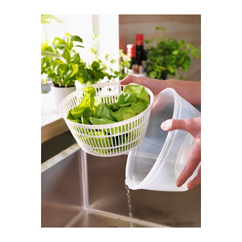 Rổ quay rau sống salat Uppfylld Tokig IKEA
