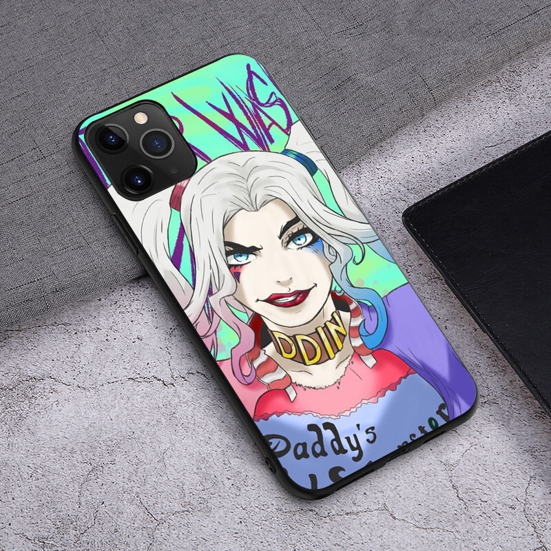 Ốp Lưng DẻO HìNh Harley quinn Cho Iphone 11 Pro Max XS XR X 6s 7 8 Plus