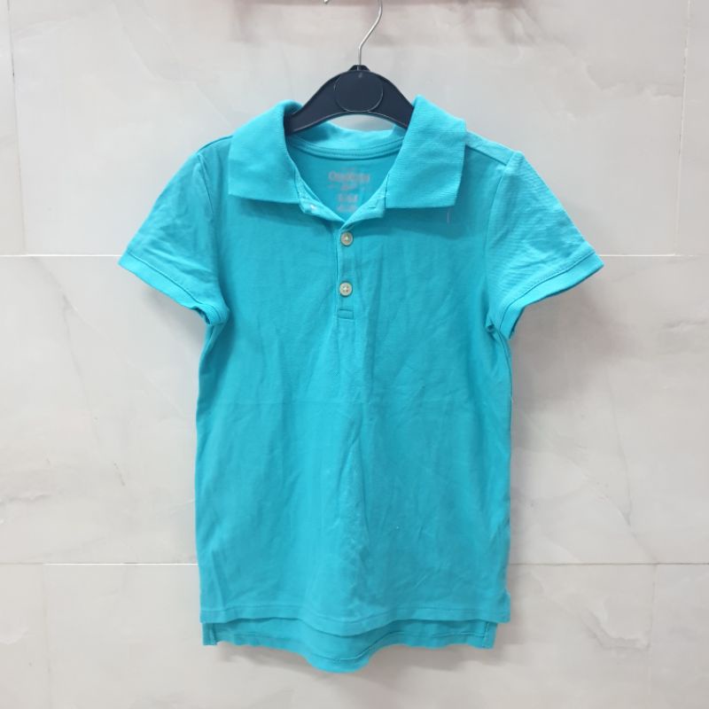 Áo thun polo có cổ bé gái 20-45kg (hàng vnxk xịn)