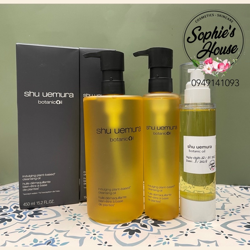 Dầu tẩy trang Shu Uemura Botanic Oil Indulging Plant