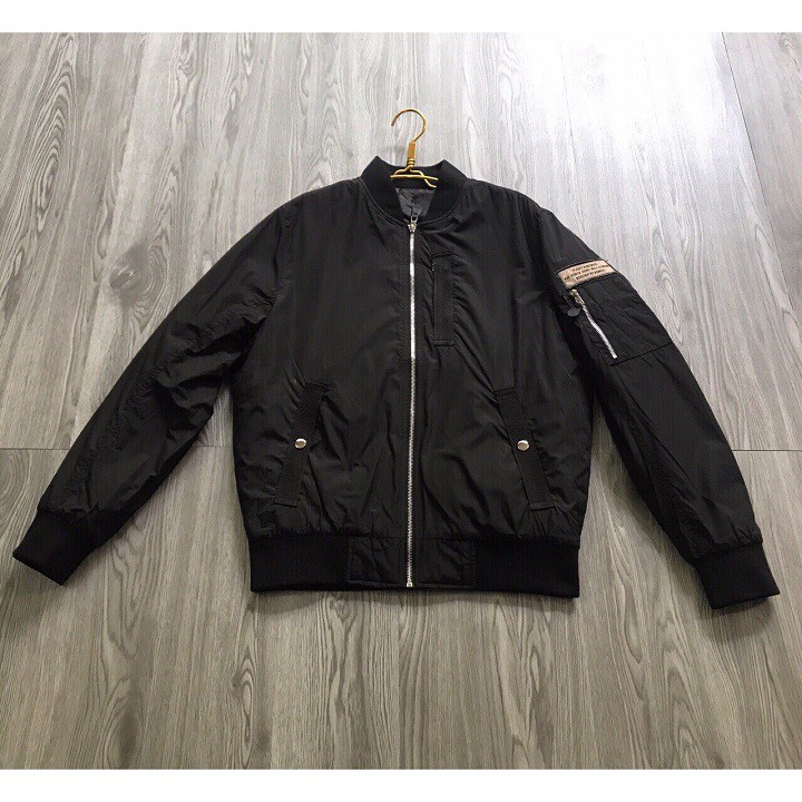 Áo khoác bomber nam trần bông hàng xuất khẩu Hàn Ad.hoc