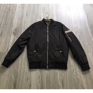 Áo khoác nam bomber trần bông xuất Hàn