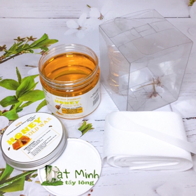 Wax Lạnh Tẩy Lông 650G, Đạt Minh Honey Cold Wax 650G. Tẩy lông tận gốc Chân - Tay - Nách - Mép tại nhà an toàn hiệu quả.