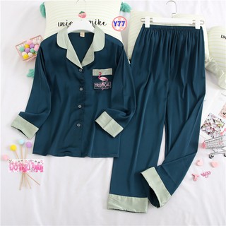 Pijama Lụa Dài Tay Cao Cấp Y77
