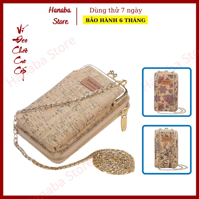 Ví Nữ Dài Đeo Chéo Nhiều Ngăn Thời Trang Cao Cấp VNB050