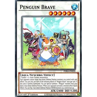 Mua Thẻ bài Yugioh - TCG - Penguin Brave / PHRA-EN039 