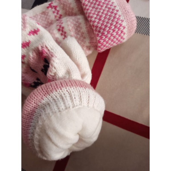 💥sale✨thanh lý mã găng tay len lót nỉ bé gái dưới 10 tuổi