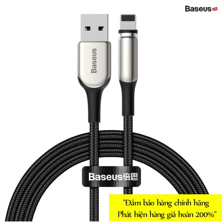 Cáp sạc từ thế hệ thứ 3 Baseus Zinc Magnetic series 3 Lightning/ Type C/ Micro cho Smartphone/ Tablet Cable