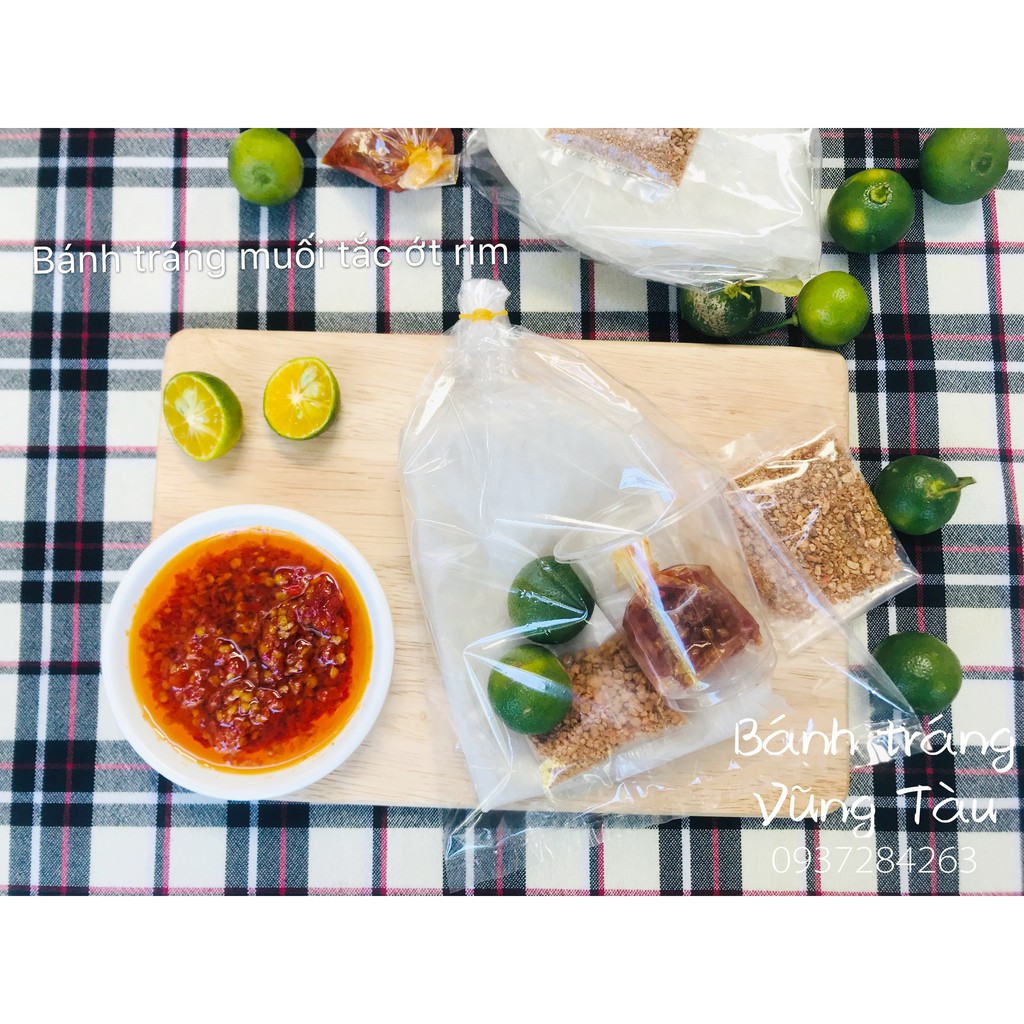 10 xấp Bánh tráng ớt