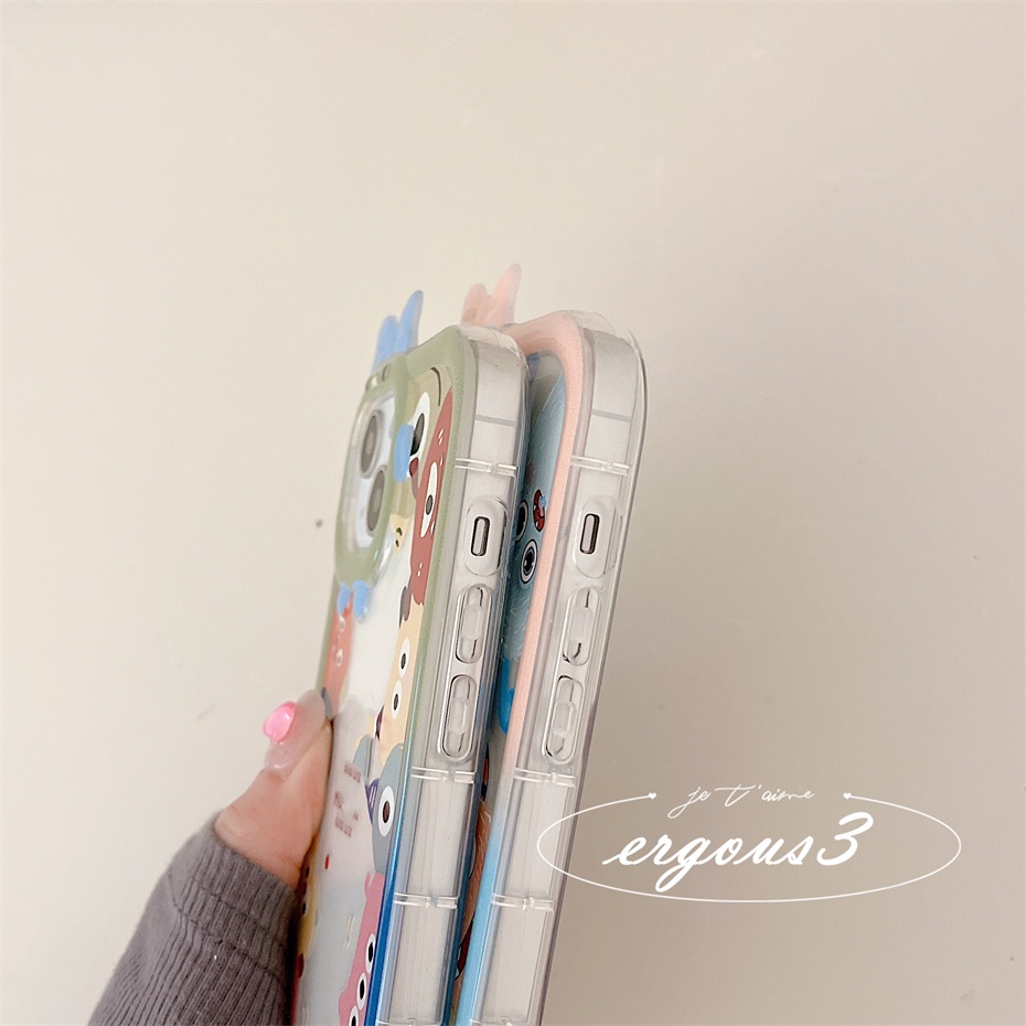 Ốp Điện Thoại Mềm Họa Tiết Hoạt Hình Graffiti Cho iPhone 14 13 12 11 Pro Max SE2020 X XR Xs Max 7 8 6 6s Plus