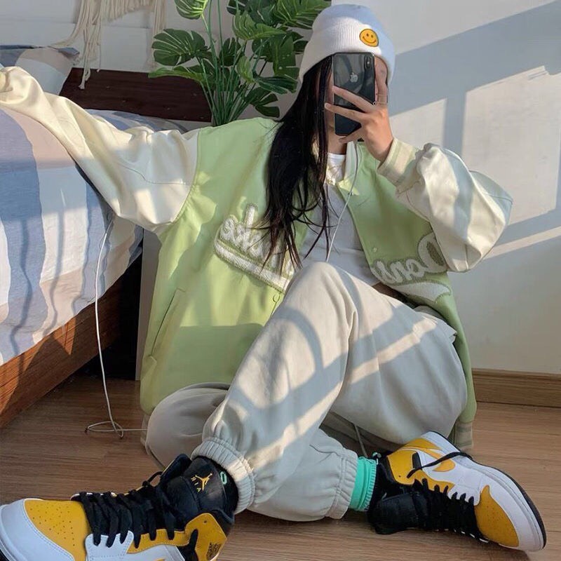 [SỈ RẺ HƠN IB]Áo Khoác Gió Xanh Cốm 2 Lớp Hottrend 2022 Chất Đẹp Form Unisex Nam Nữ Kiểu Dáng Hàn Quốc