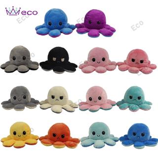 Đồ chơi thú nhồi bông hình bạch tuộc 2 mặt dễ thương