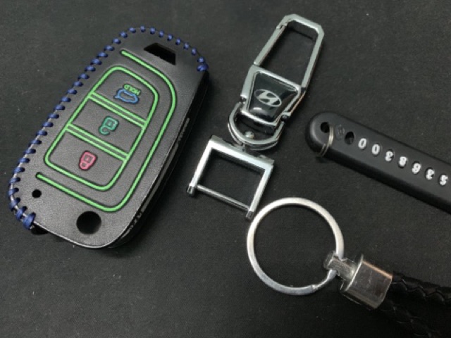 Bao da chìa khoá Hyundai Accent số sàn