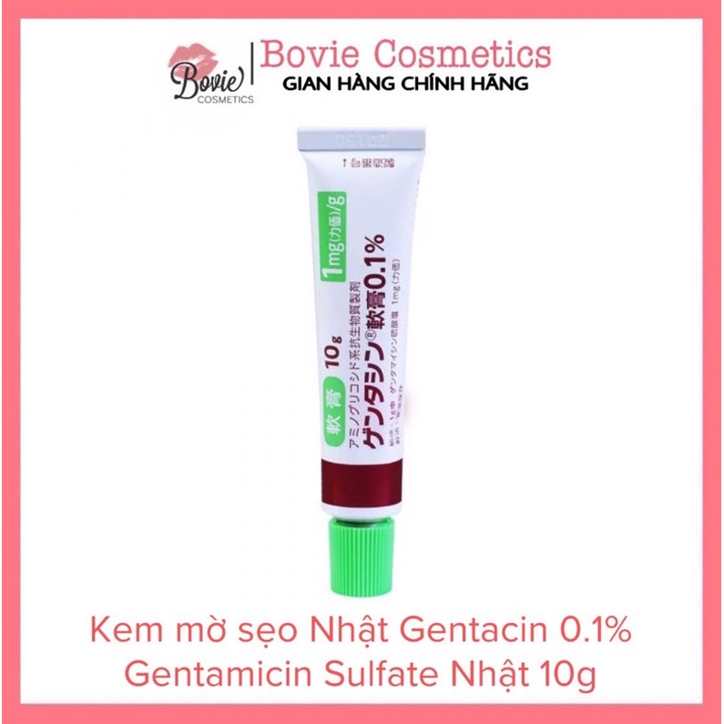 Kem mờ sẹo Gentacin 0.1% Gentamicin Sulfate Nhật Bản 10g