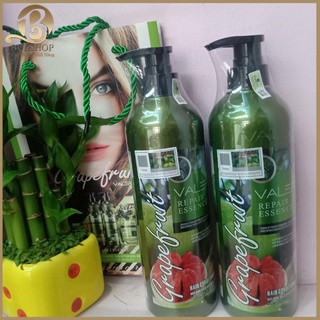Cặp Dầu Gội Bưởi Đỏ GRAPEFRUIT, Ngăn Rụng Tóc,Tóc Dài Mềm Mượt 850ML