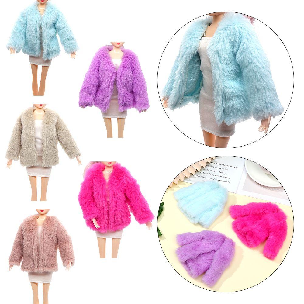 Áo Khoác Màu Cầu Vồng Cho Búp Bê