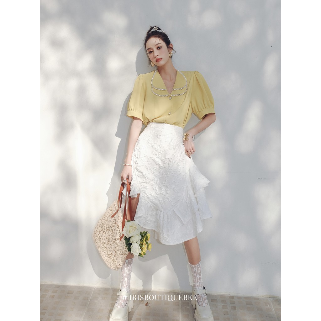 Iris Boutique 22/SS IK012 Angela- Váy dài cơ bản