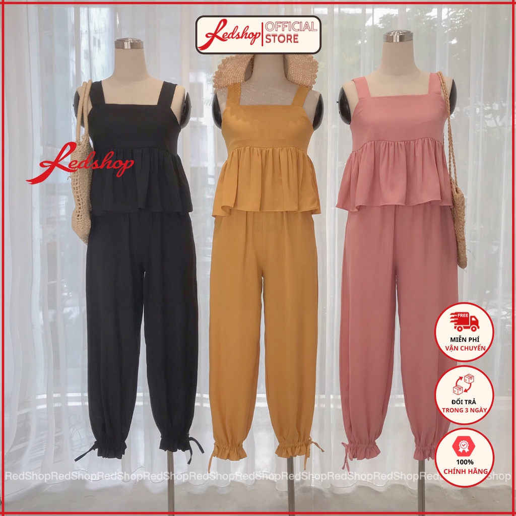 Sét bộ mặc đi chơi, đi biễn thời trang Hàn Quốc Red Shop_29119