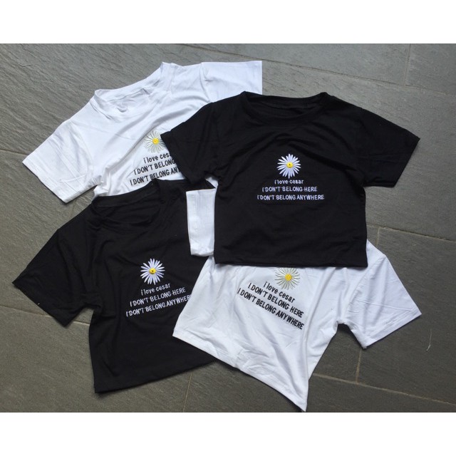 CropTop Bông Cúc Thêu ( Hình Thật) | BigBuy360 - bigbuy360.vn