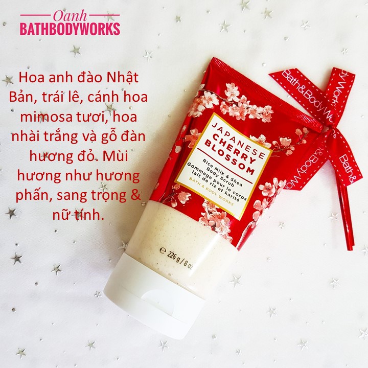 Tẩy da chết Body Scrub Bath &amp; Body Works (Auth)