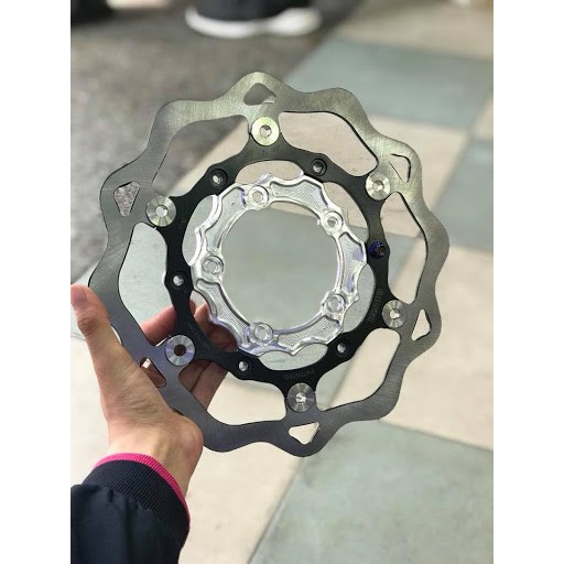 Đĩa KTM 260mm + Lòng đĩa 4 lỗ 5 lỗ CNC - dochoixemay