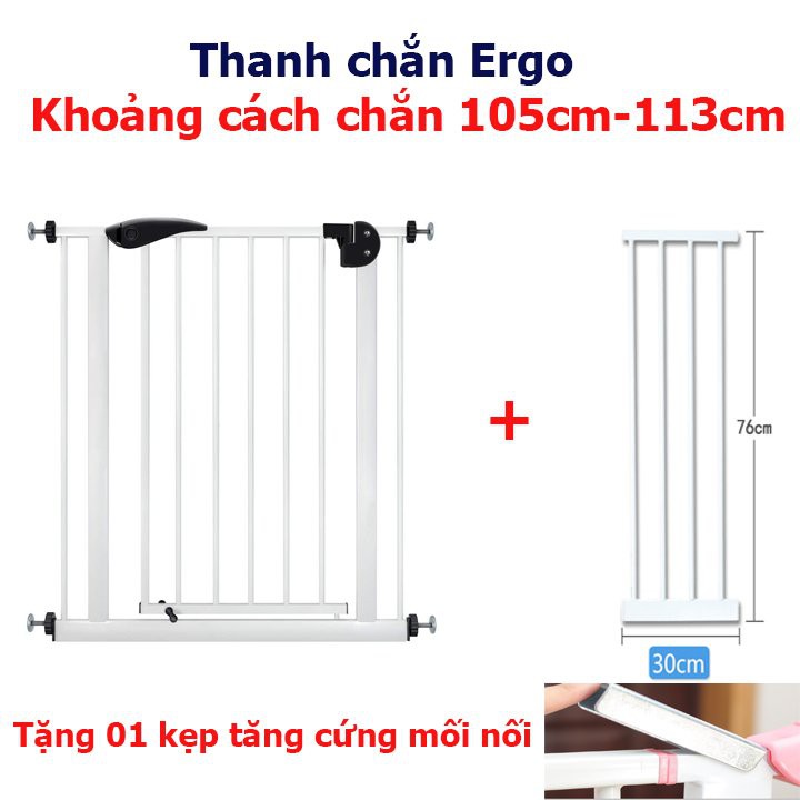 Thanh nối cho thanh chắn cầu thang, chắn cửa an toàn cho bé