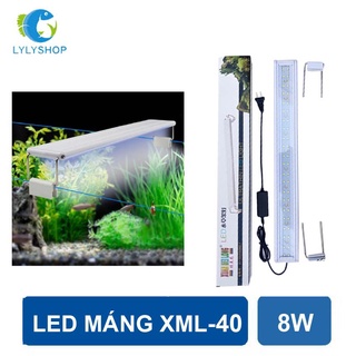 Đèn máng hồ cá 40cm - 50 cm XML 40 (Trắng)