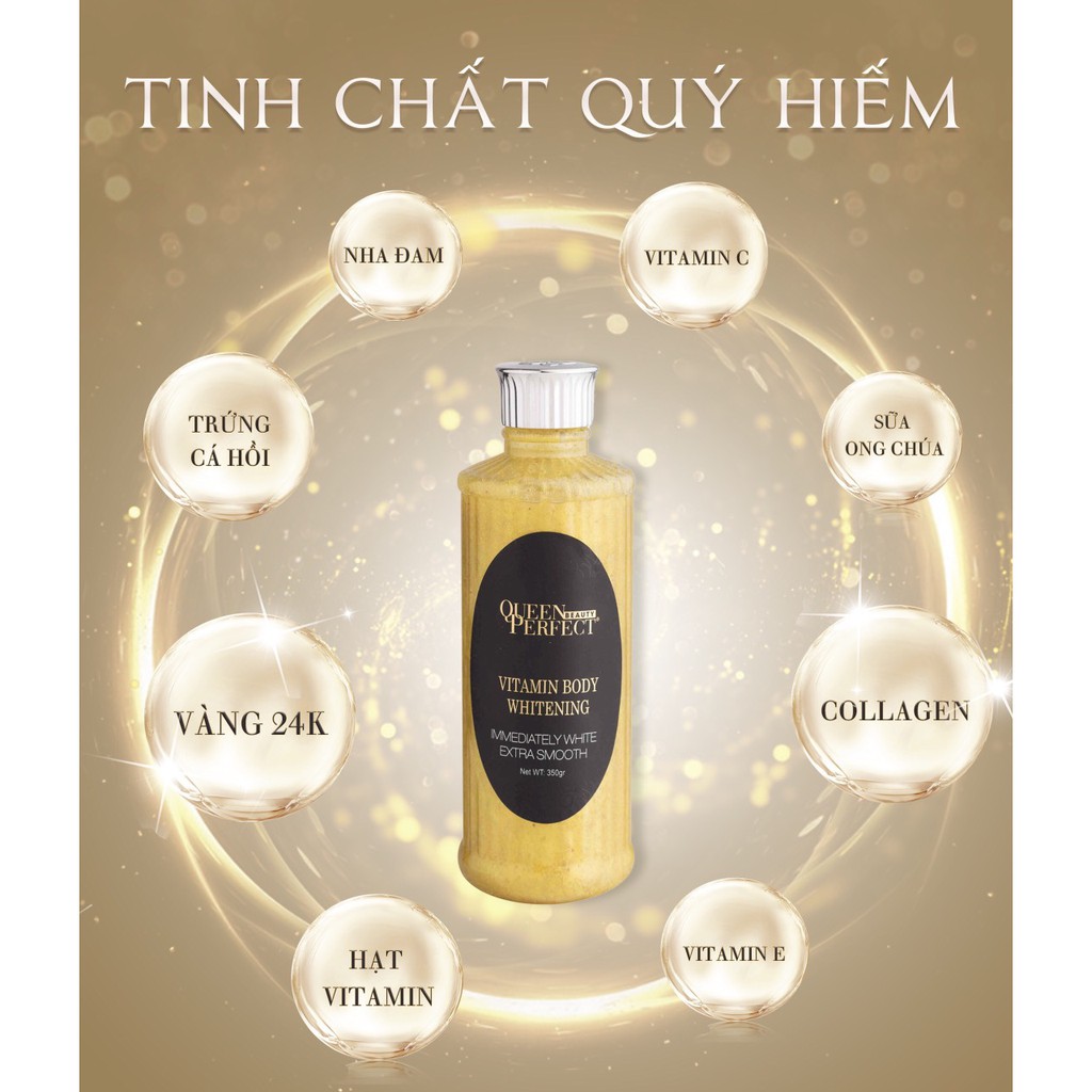 Sữa tắm trắng da GOLD 24K Queen Perfect | BigBuy360 - bigbuy360.vn