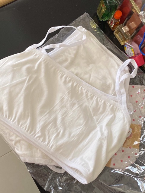 Áo lá 2 Dây học sinh Xuất dư - Áo lót bé gái