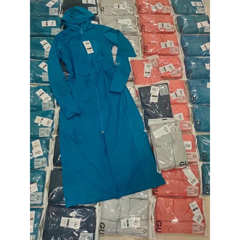 Áo chống nắng dài Gu 2 lớp