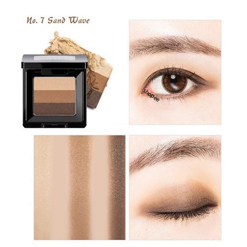 Phấn Mắt 3 màu  Missha Triple Shadow No.7 Sand Wave