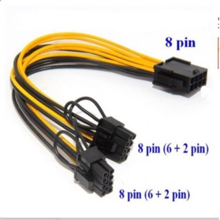 Cáp Chuyển 6(8)pin VGA Sang 8pin VGA