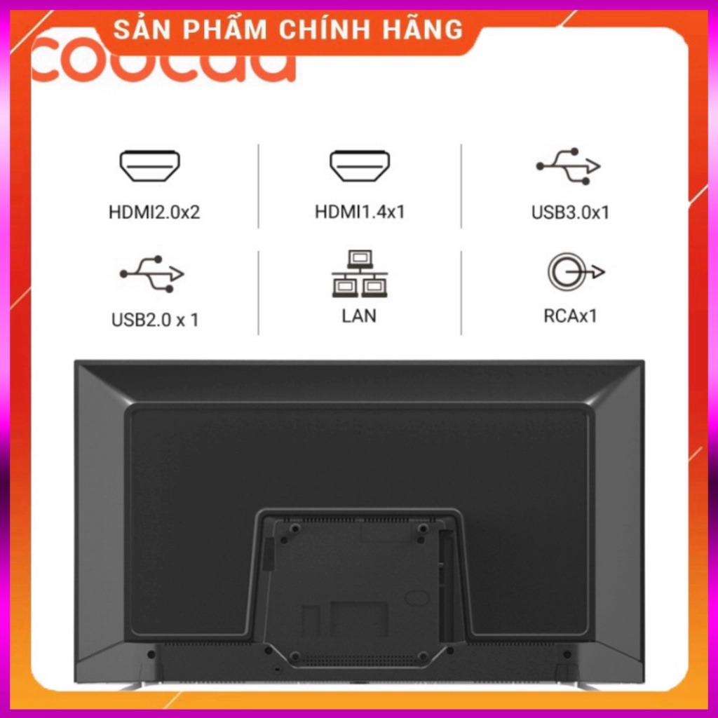 . - Smart Tivi 4K UHD Coocaa 65 inch - Android 9.0 - Model 65S6G - - Miễn phí lắp đặt . .