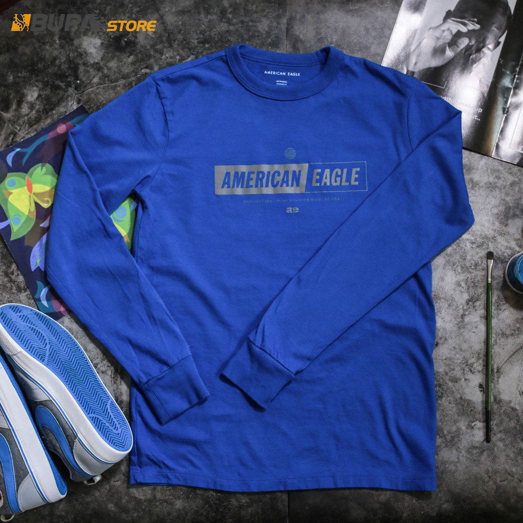 ÁO PHÔNG DÀI TAY AMERICAN EAGLE | BigBuy360 - bigbuy360.vn