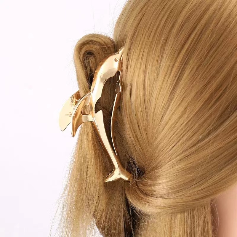 Kẹp Tóc Hình Cá Heo Thời Trang Hàn Quốc Độc Đáo Mới