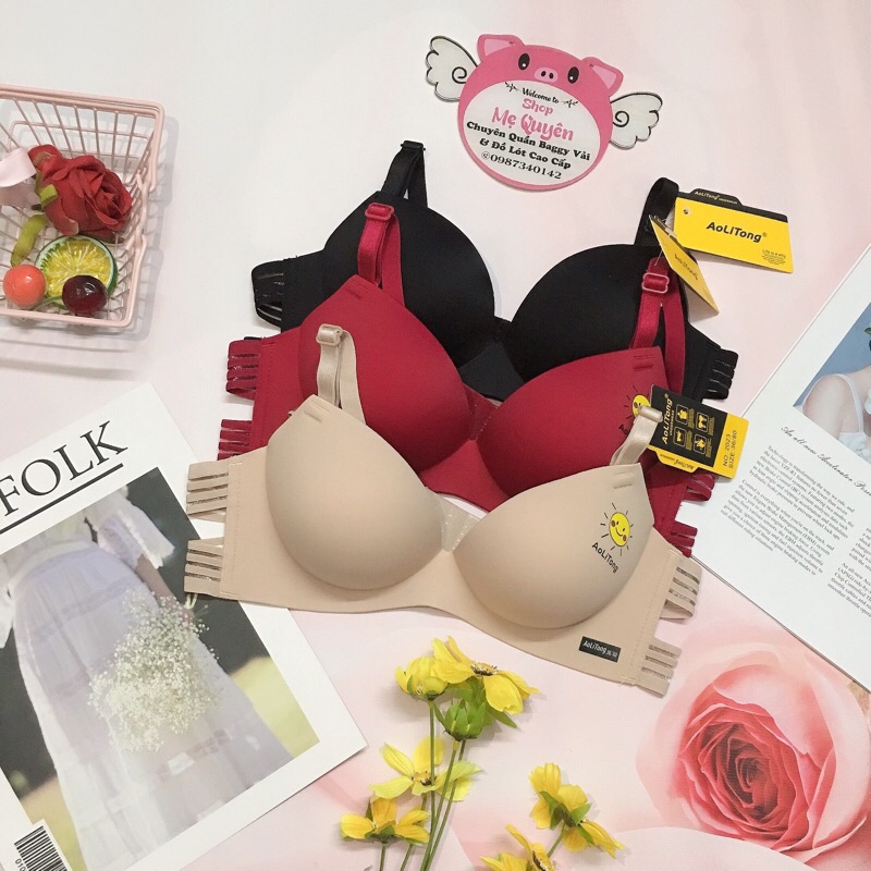 Áo lót nữ su đúc dây lưng kiểu lạ thoáng khí, mút đệm 3cm nâng ngực nhẹ nhàng