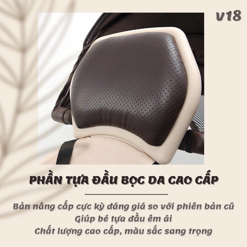 XE ĐẨY GẤP GỌN V18 BAOBAOHAO - NGỒI VÀ NGẢ 5 CHẾ ĐỘ