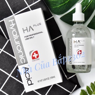 HA PLUS 100ml - 300ml (Serum cấp ẩm)_Cam kết chính hãng