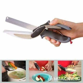 Kéo đa năng kèm thớt thông minh