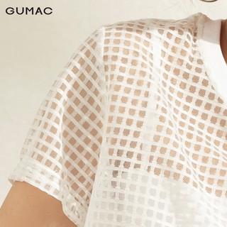Áo croptop lưới ATA1148 GUMAC (Không gồm áo dây)
