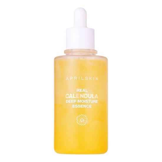 Tinh Chất Dưỡng Ẩm Sâu, Kiểm Soát Nhờn và Làm Dịu Da APRIL SKIN Real Calendula Deep Moisture Essence 100ml