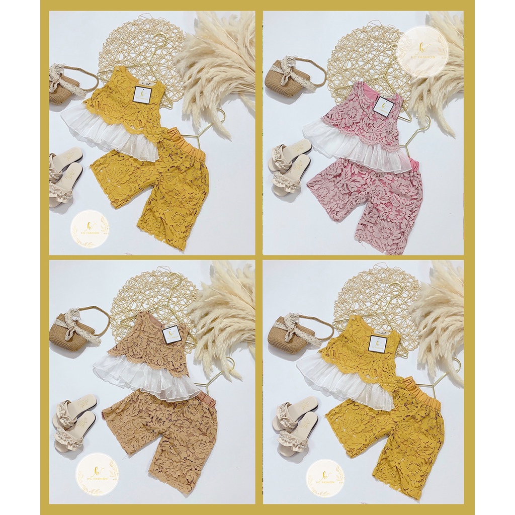Quần áo bé gái ️🎯FREESHIP🎯Set đồ trẻ em THIẾT KẾ💞HC KIDS- BỘ REN FULL THÂN trẻ em hàng thiêt kế cao cấp