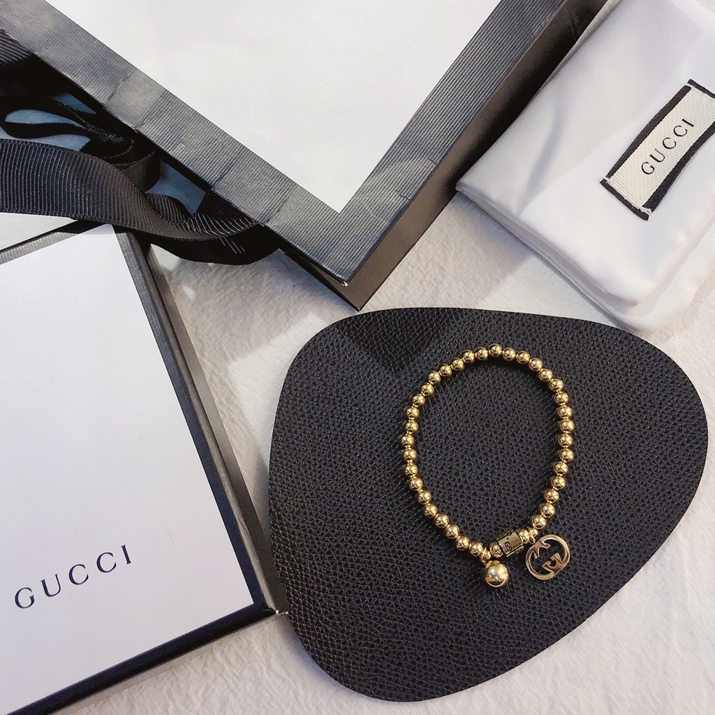 Vòng Tay Đính Hạt Gucci May Mắn