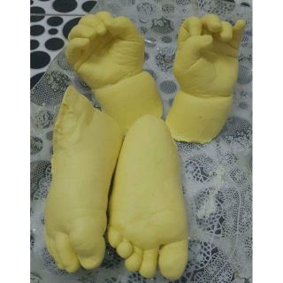 Gói thạch cao (gói lẻ) bán kèm để đúc tượng tay chân 3D