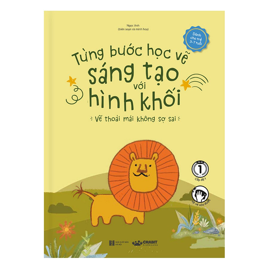 SÁCH - Từng Bước Học Vẽ Sáng Tạo Với Hình Khối