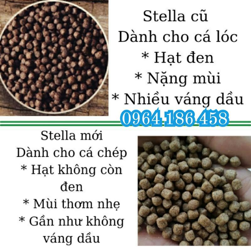 Cám cá NEW STELLA vàng thơm không còn nặng